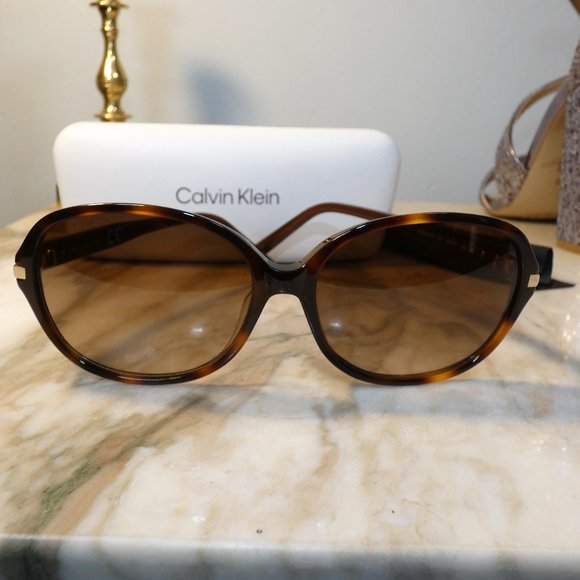 Calvin Klein Havana Tortoise Shell style glasses NiB main image 5